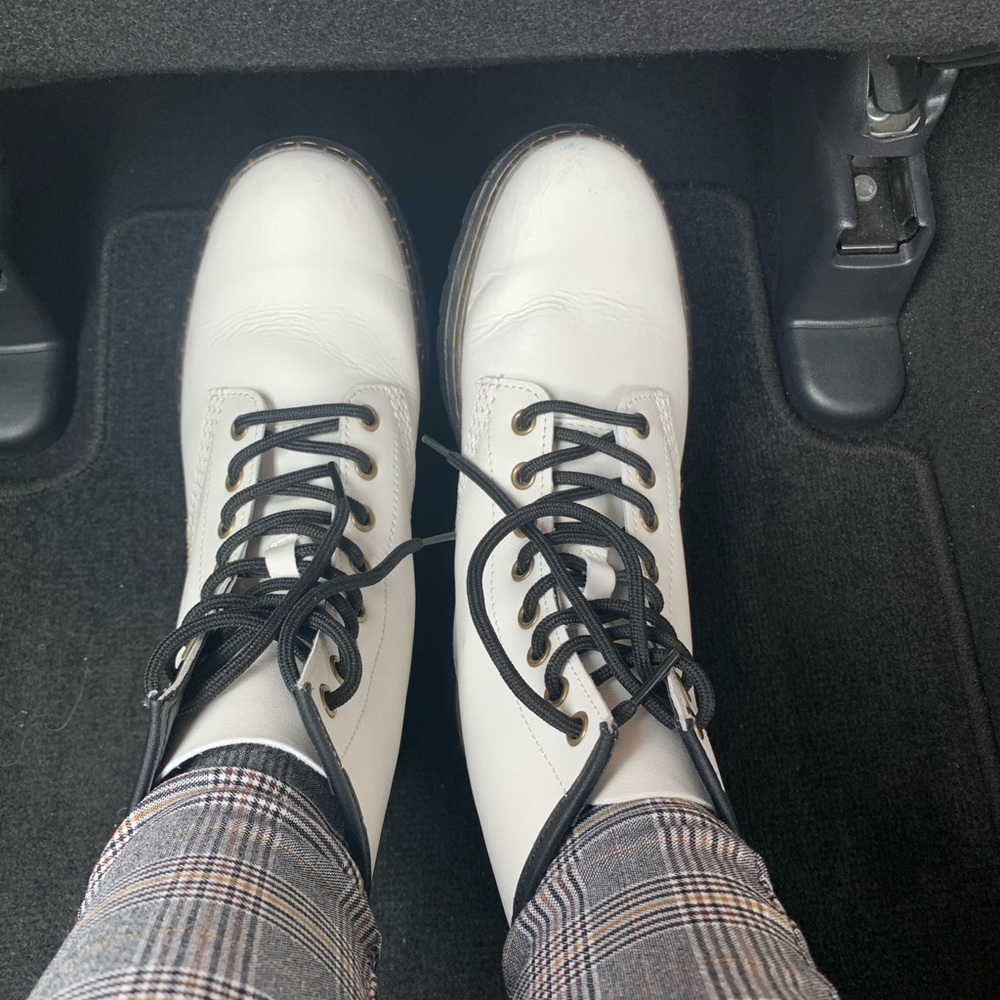 White Doc Martens
